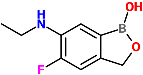 (图片) MC080090 6-(Ethylamino)-5-fluoro-2,1-benzoxaborol-1(3H)-ol